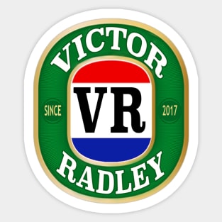 Sydney Roosters - VR Logo - VICTOR RADLEY Sticker